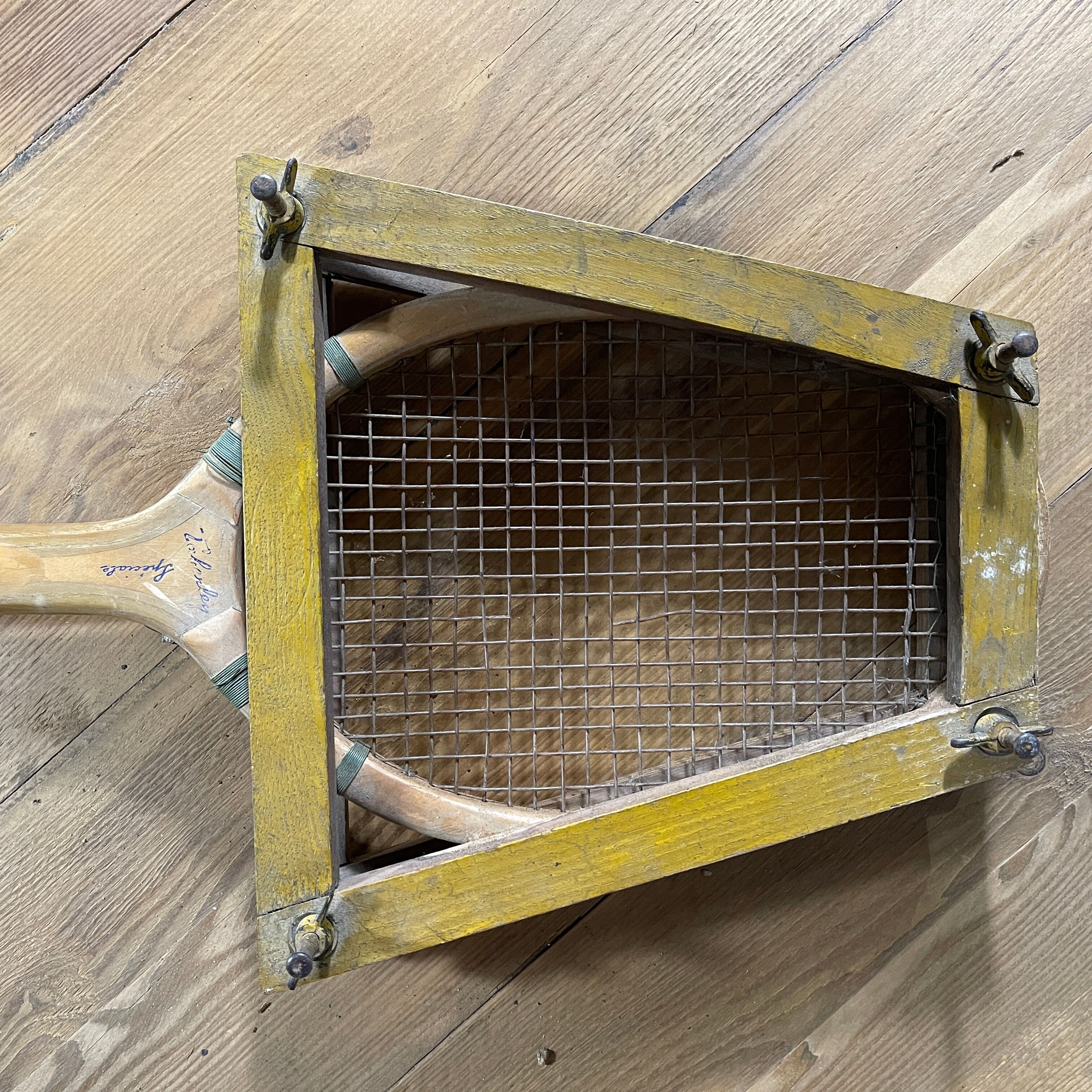 Vintage tennis racket