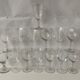 14 antique stemmed glasses