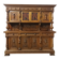 19th-century Renaissance walnut two-body buffet
