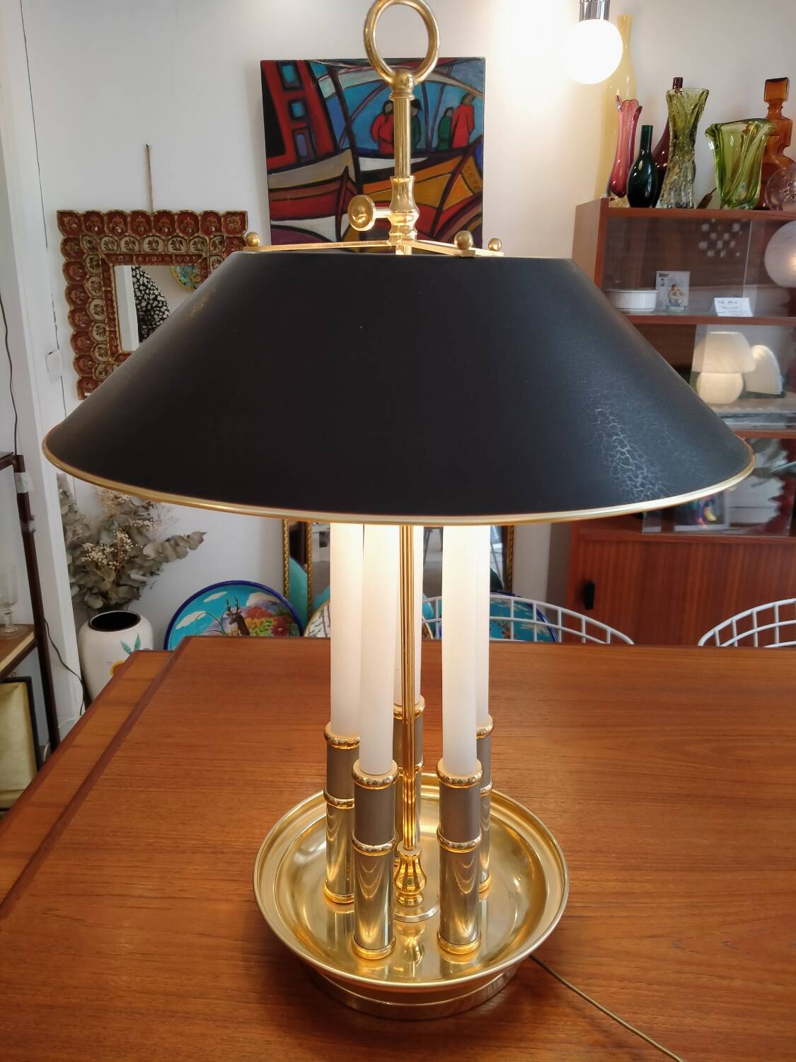 Bagues style hot water bottle lamp 1970