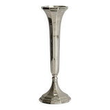 single flower vase or metal candlestick
