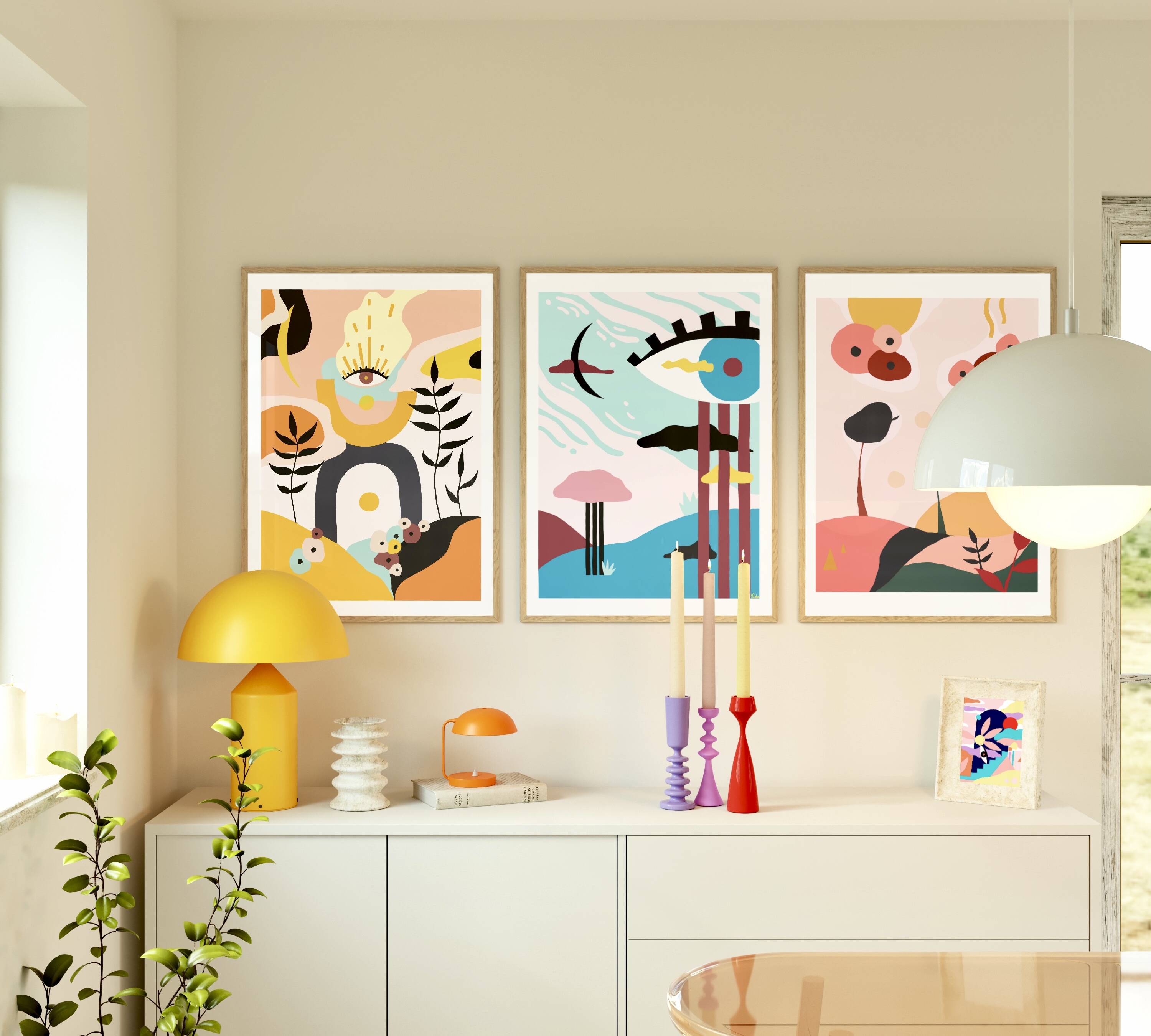 “Baudouin” art print, 30x40cm