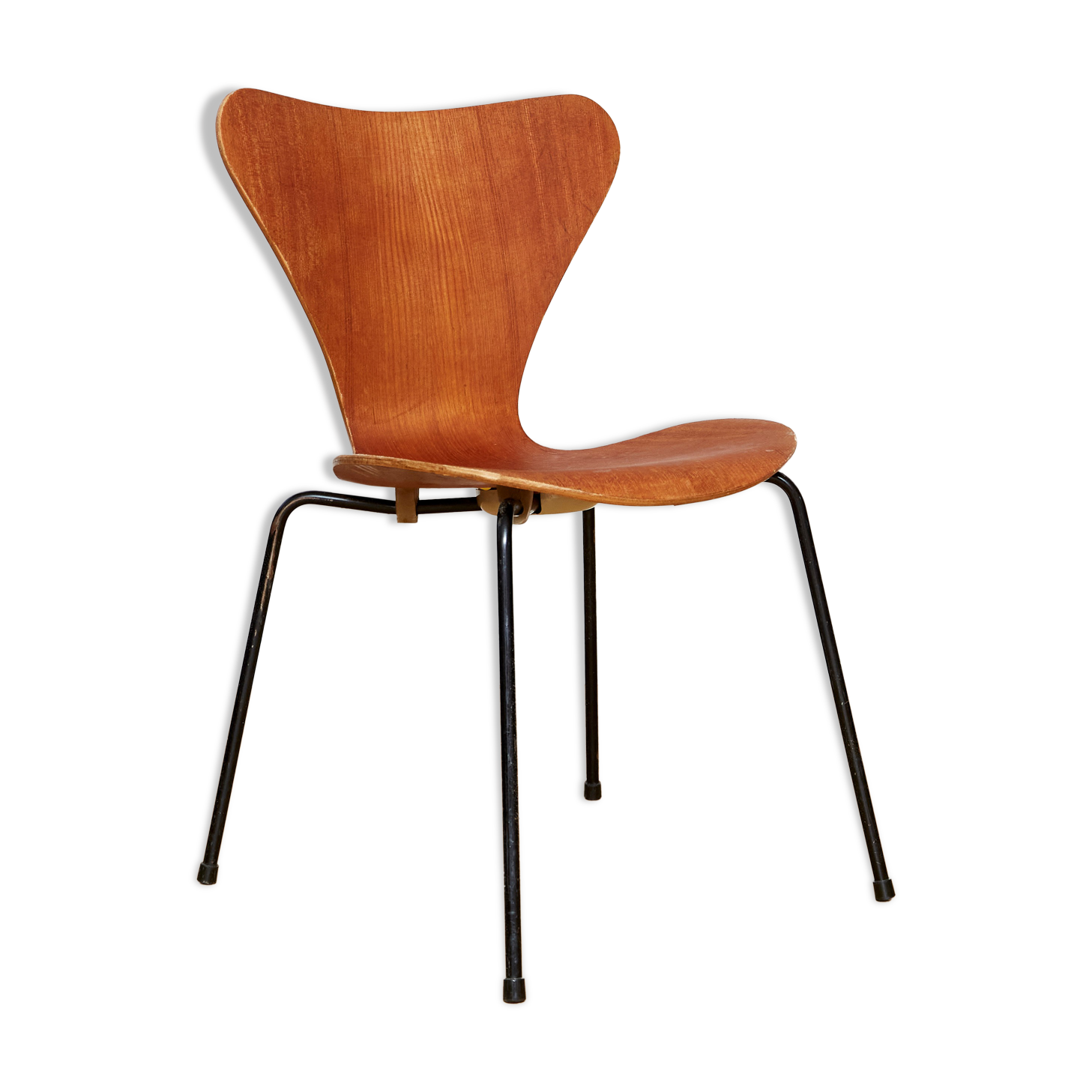 Arne Jacobsen Chair 3107 in Teak for Fritz Hansen