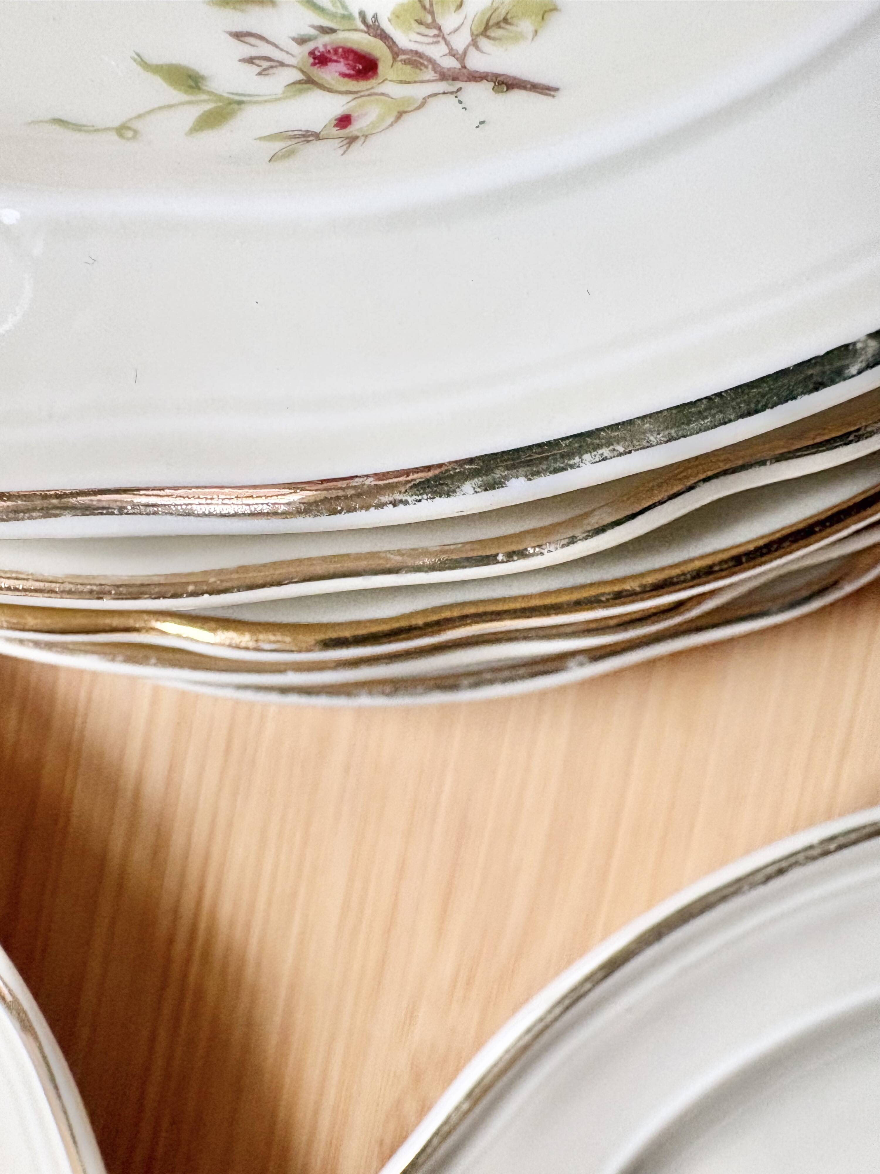 Service à dessert Bernardaud Porcelaine fine