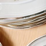 Service à dessert Bernardaud Porcelaine fine