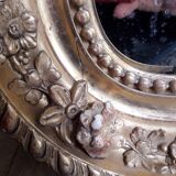 Ancient golden mirror