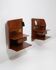 Pair of wall-mounted nightstand by Gio Ponti for Dassi, 1960s