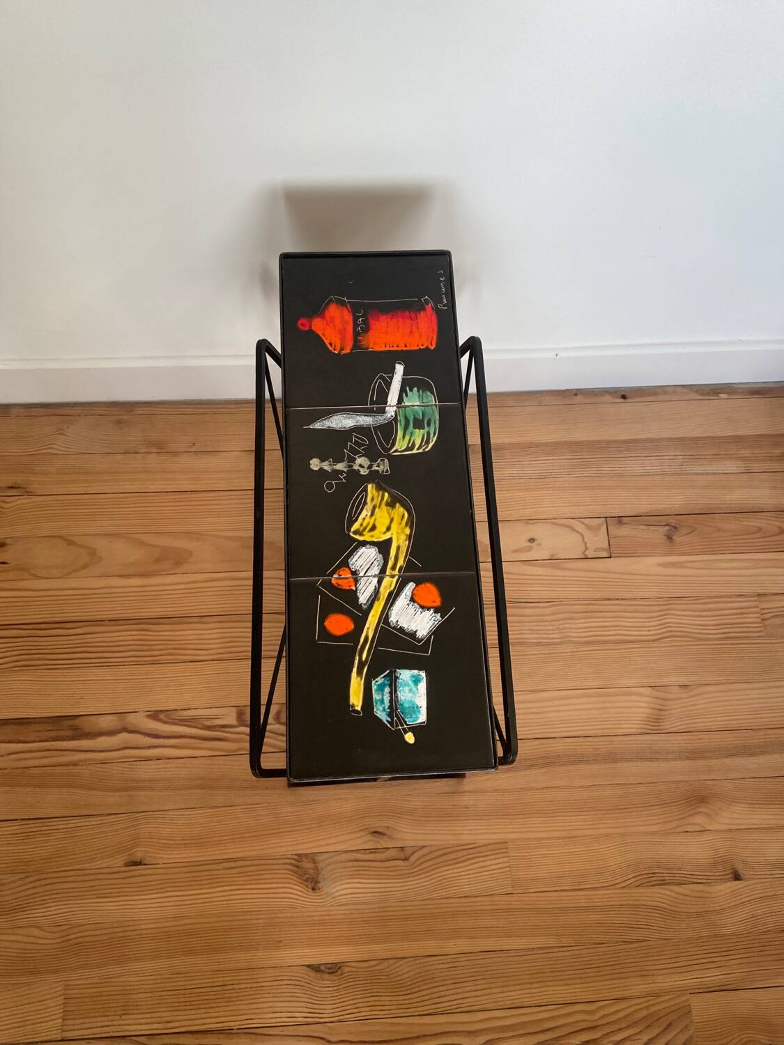 Vintage magazine rack