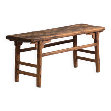 Old pine wood coffee table – China, around 1900
