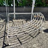 Old metal plant holder