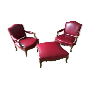 Lot deux fauteuils et