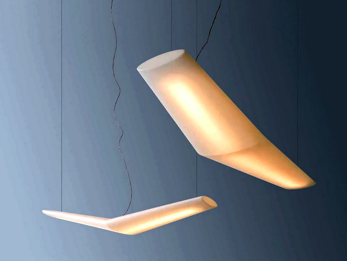 Seagull symmetric suspension design Wilmotte et Associés for artemide - 2004