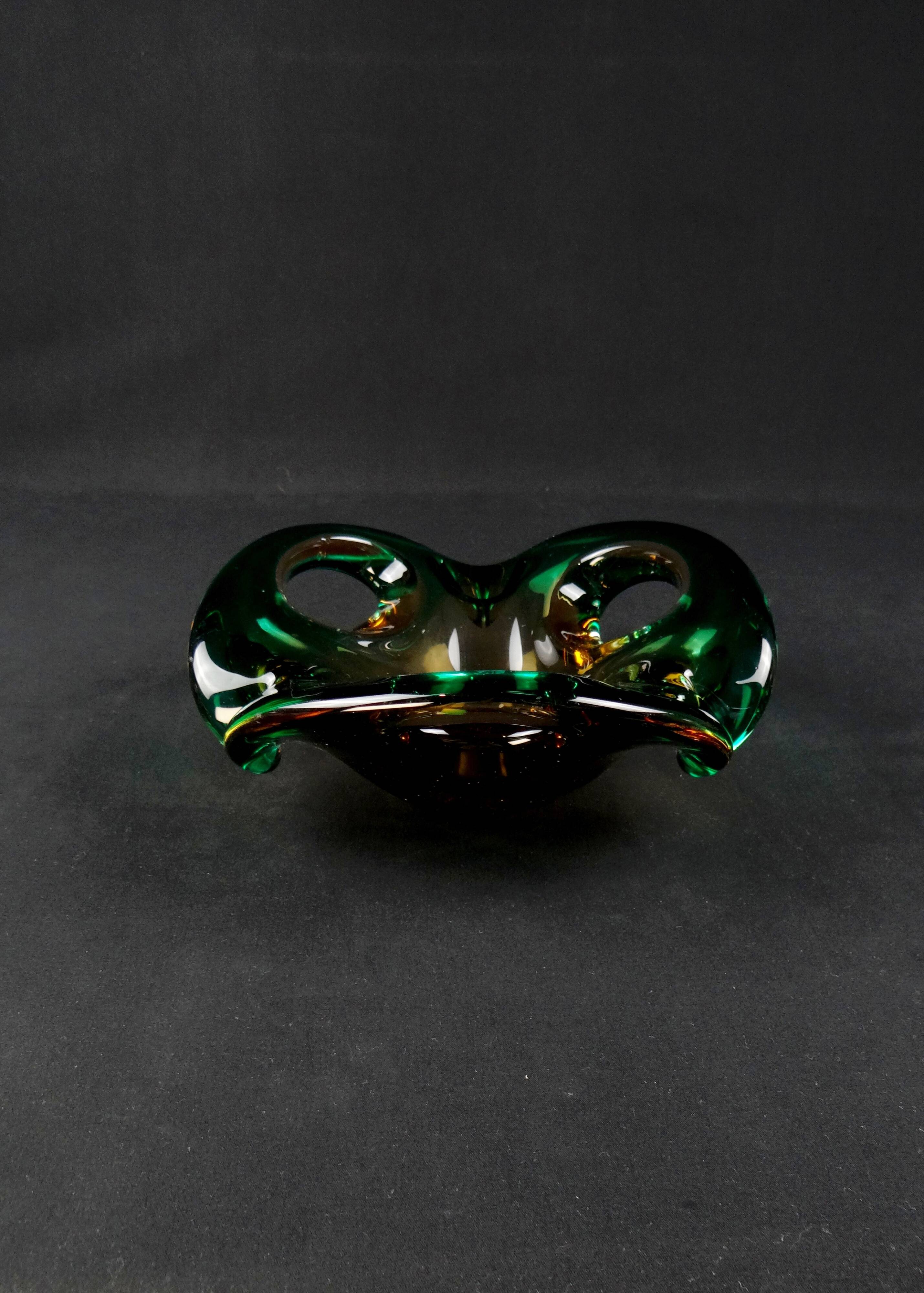 Vintage 1970s Murano glass trinket dish/ashtray