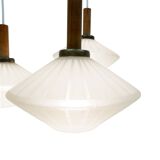 Glass hanging lamp, 1960s