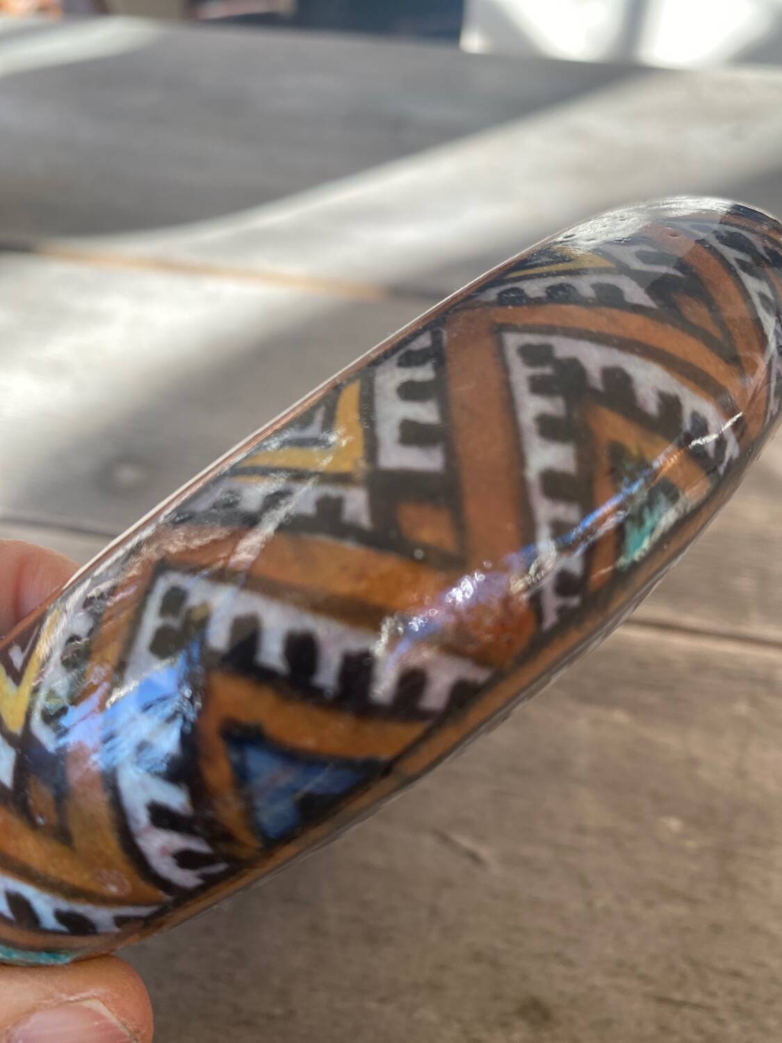 Ceramic pot with lid