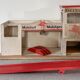 Majolu mobiloil wooden garage with elevator and lighting