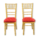 Chaises "façon bambou"