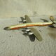 Old aluminum aircraft