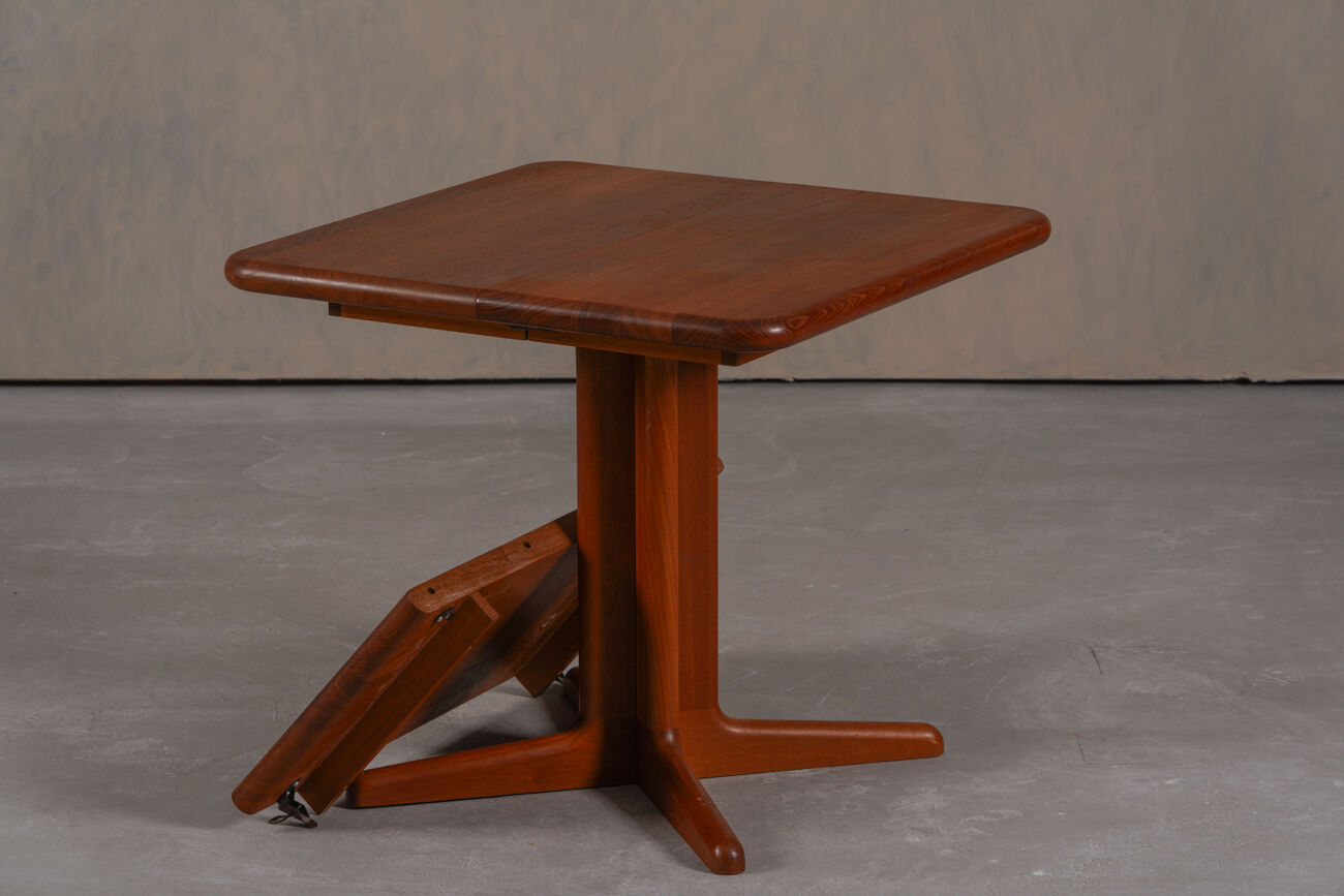 Table à manger vintage Morten en teck par Niels Koefoed pour Hornslet Mobelfabrik, Danemark, années 1970.