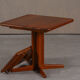 Table à manger vintage Morten en teck par Niels Koefoed pour Hornslet Mobelfabrik, Danemark, années 1970.