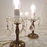 Art deco bedside lamp