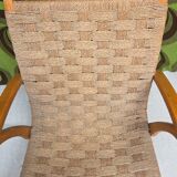 "Wroom & Dreesman 1950 corded armchair"