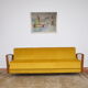 Yellow sleeper sofa 1960s