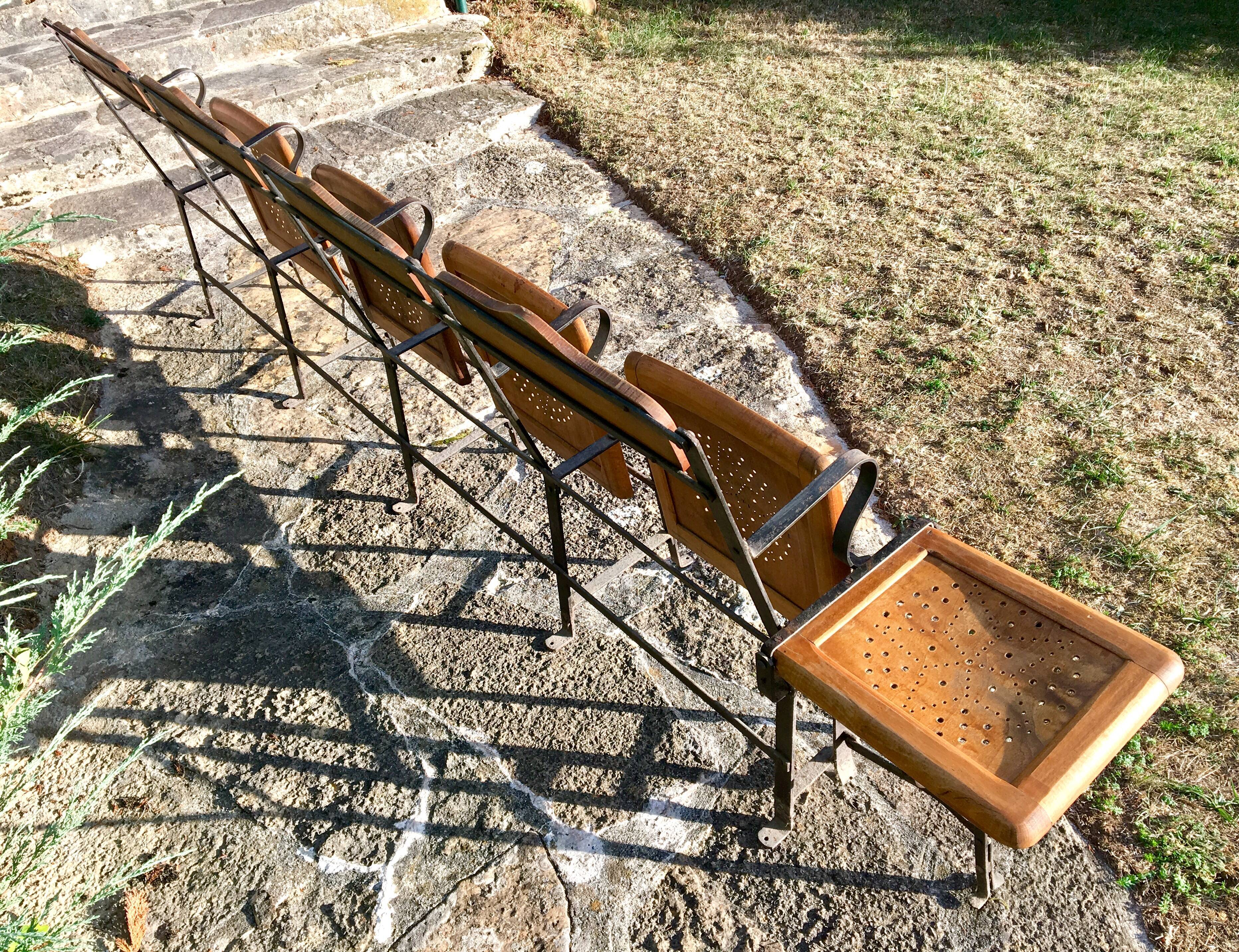 Fauteuils de cinéma 1920 5 places