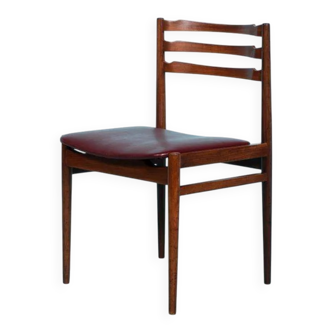 Vintage office chair in teak, 1960s in plywood.