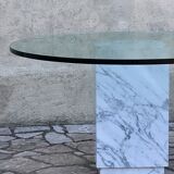 Large marble table diameter 145