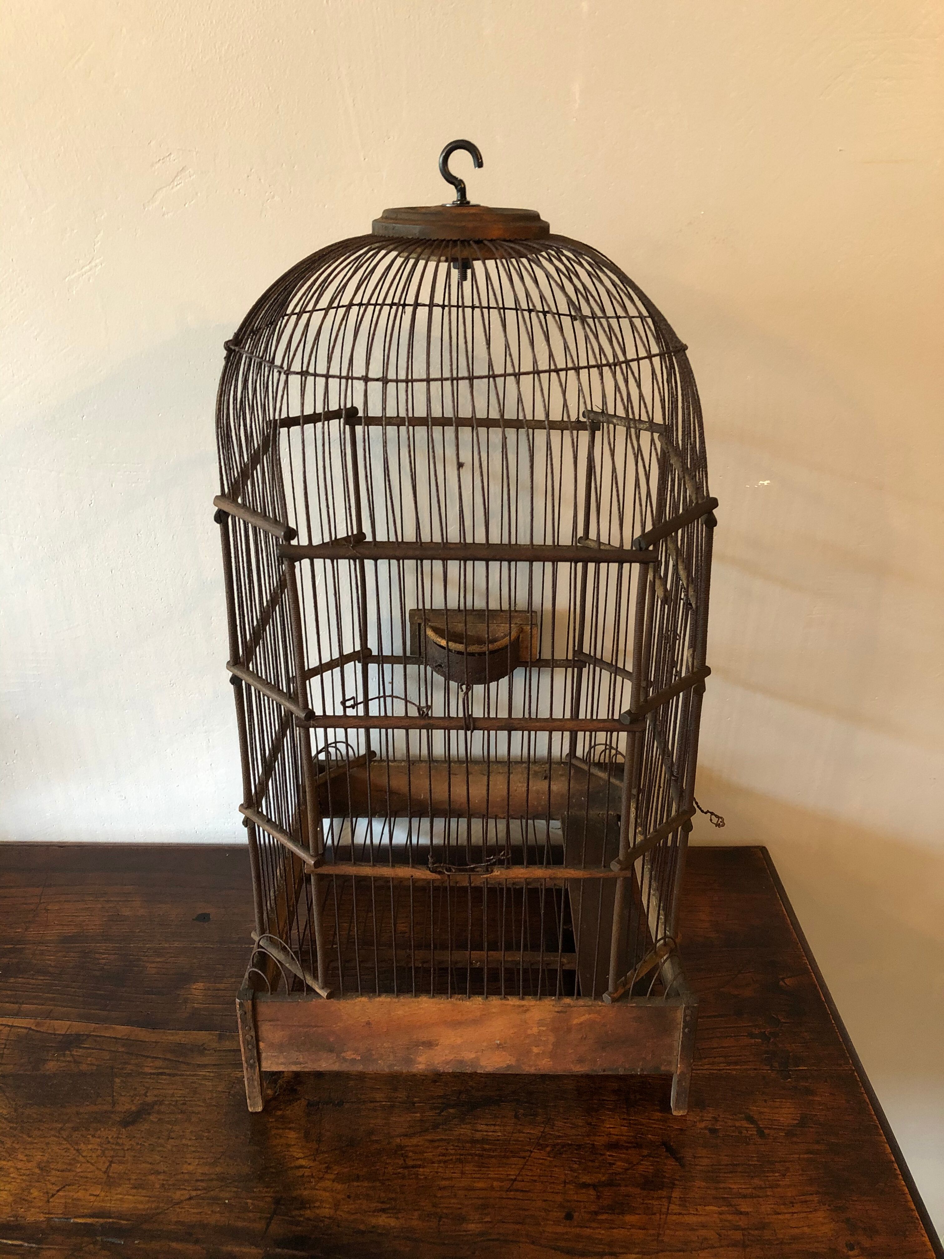 Ancient bird cage