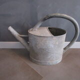 Old zinc watering can