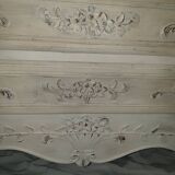 Chest of drawers restyled shabby chic style
