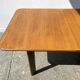 Table à manger G Plan moderne du milieu du siècle rare des années 1960 avec pieds inclinés