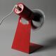 Vintage 1970s Gnosjo Konstsmide industrial desk lamp.