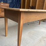 Large oak farmhouse table
