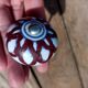 Genuine stoneware door knobs