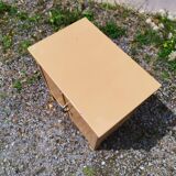 Small vintage painted metal accent furniture