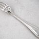 Christofle Spatours 12 table forks, 20.7 cm, silver-plated metal in perfect condition.
