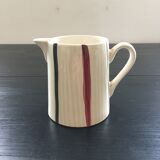 Pitcher green and red stripes