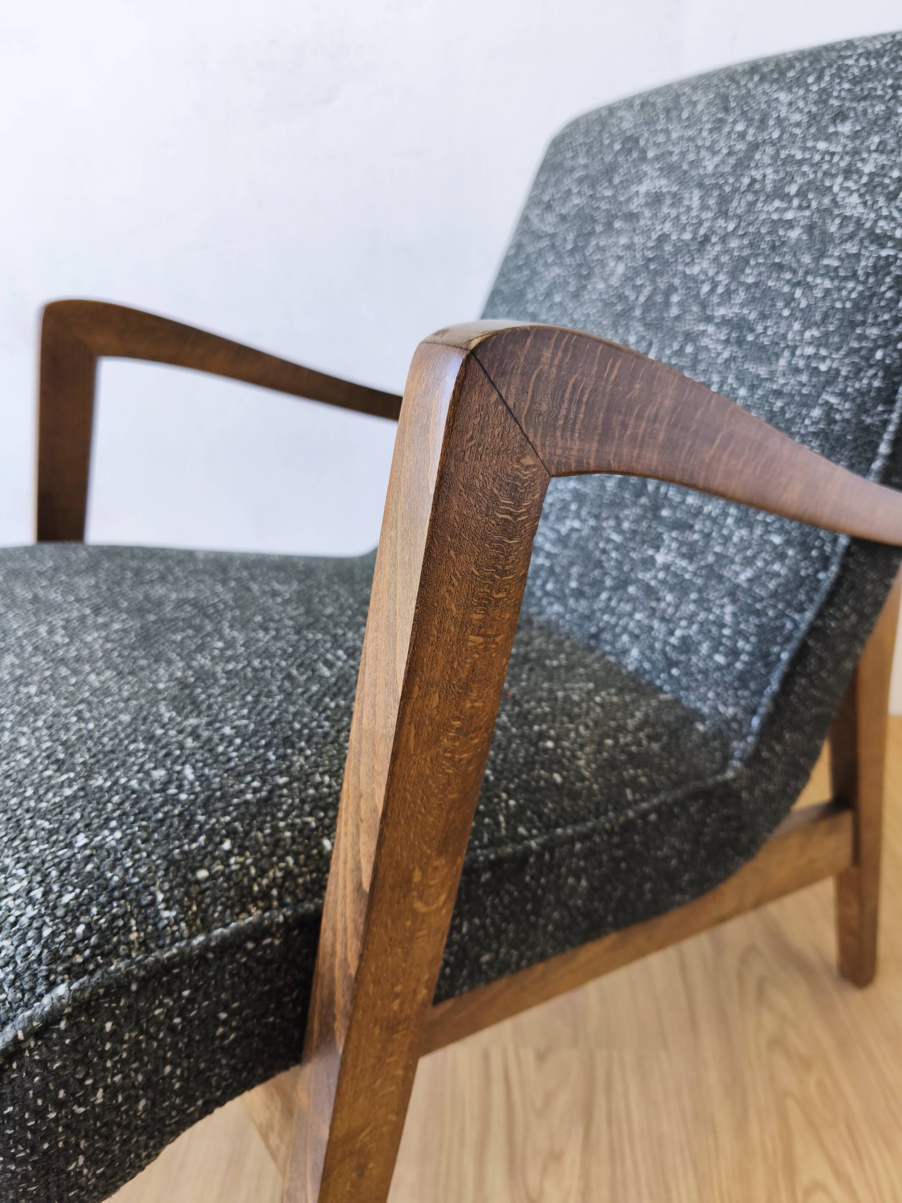 Fauteuil design type 300-138 Pologne années 70.