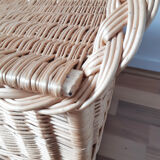 Rattan chest bench