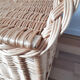 Banc coffre en rotin