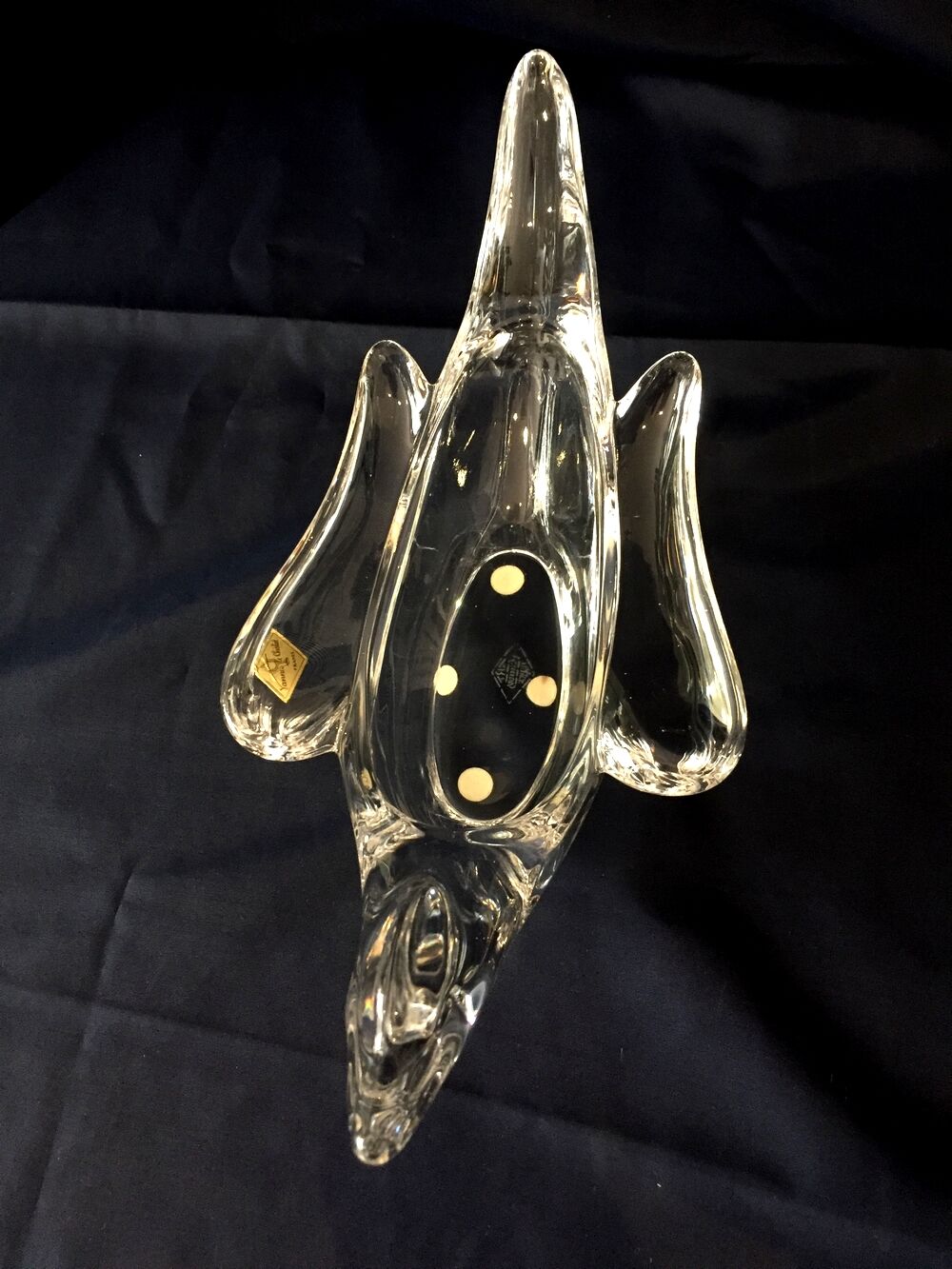 Crystal bird pocket of vannes le châtel