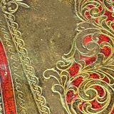 Florentine wooden side table