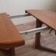 Baumann extendable round table