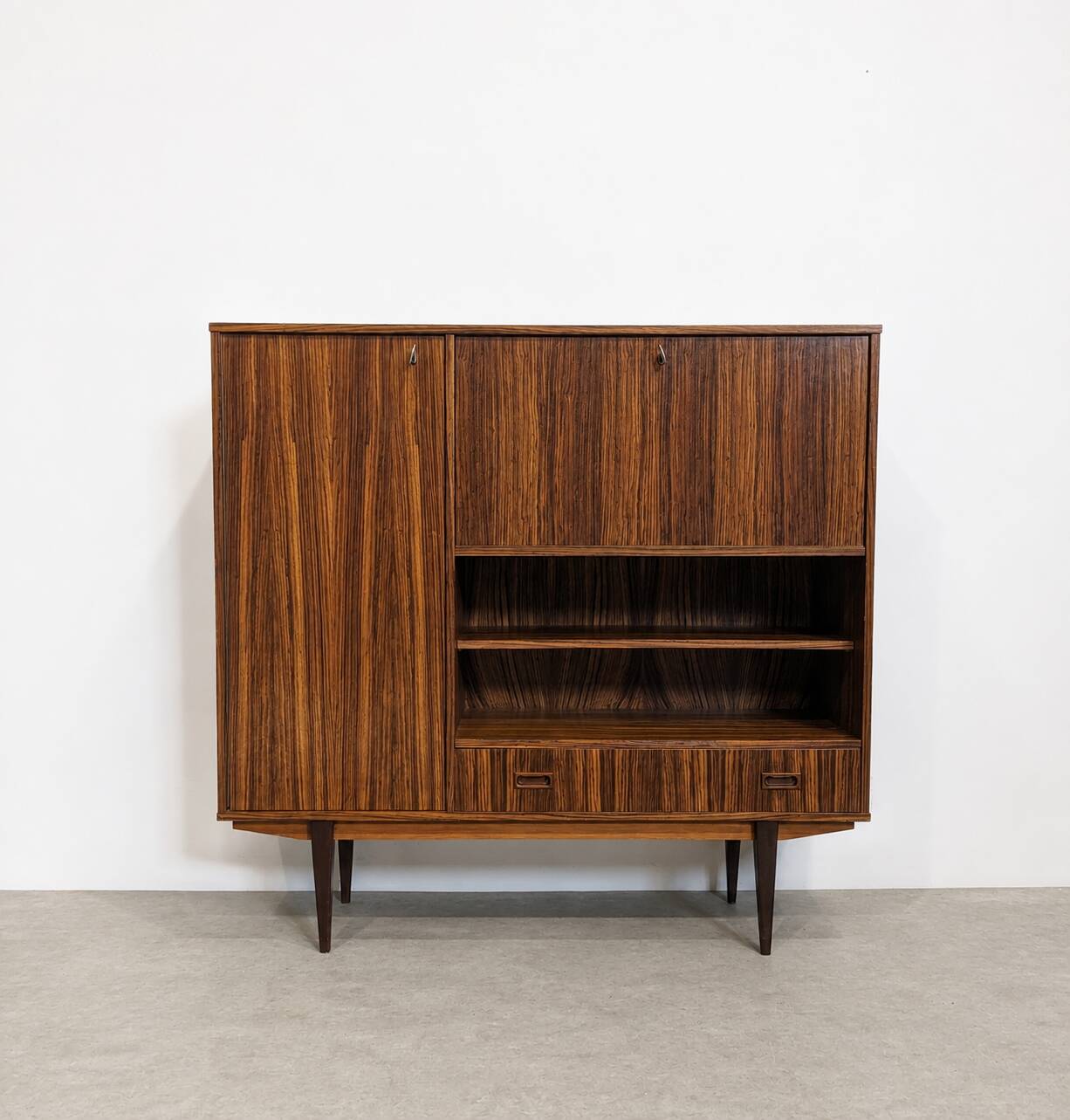Highboard vintage mid-century – bar / secretary