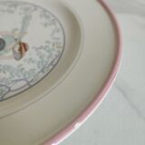 Primula art nouveau style dinner plates