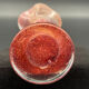 Vase Peter Kaspar en cristal 24 % PbO rose et rouge