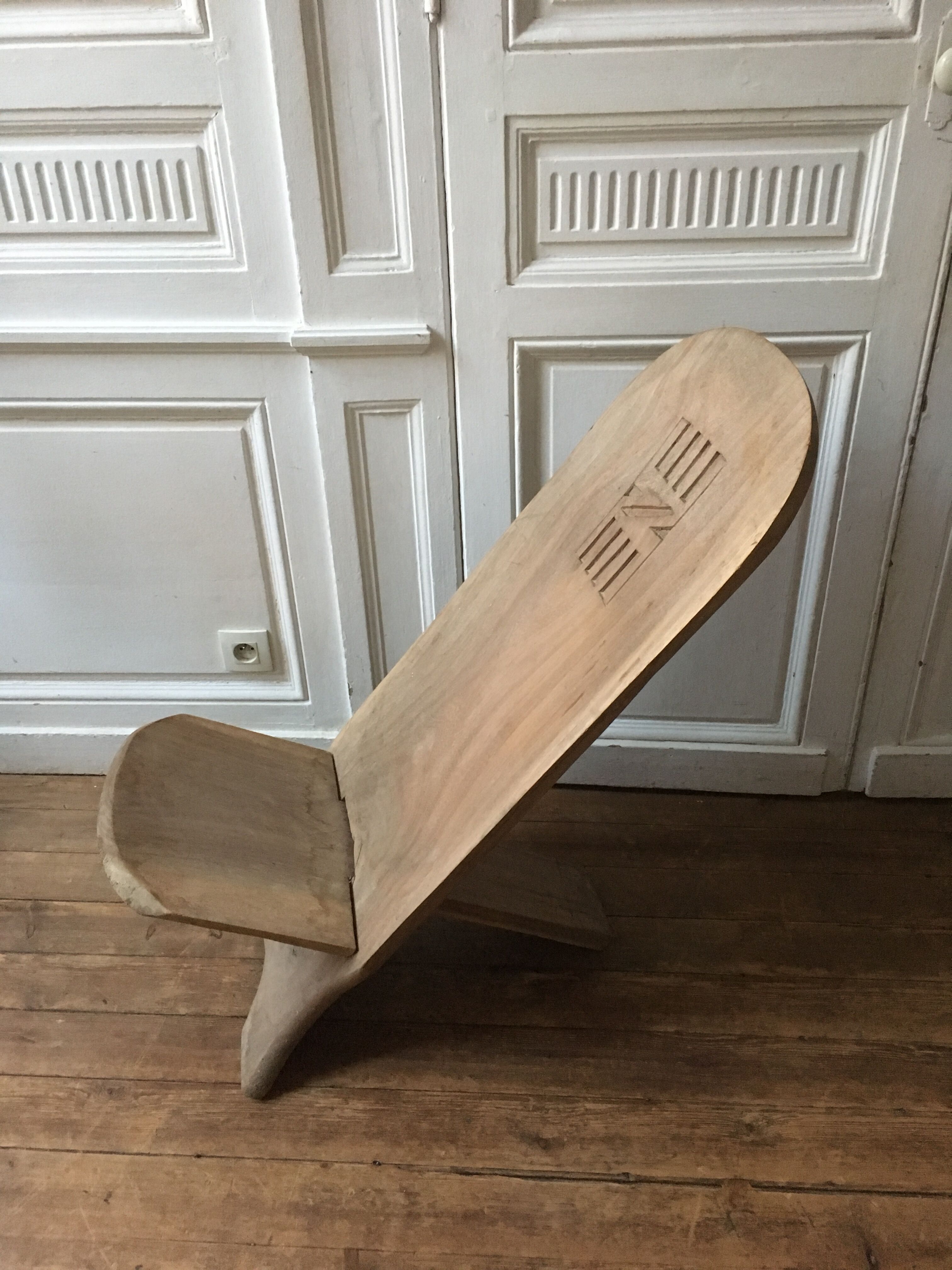 African palaver chair